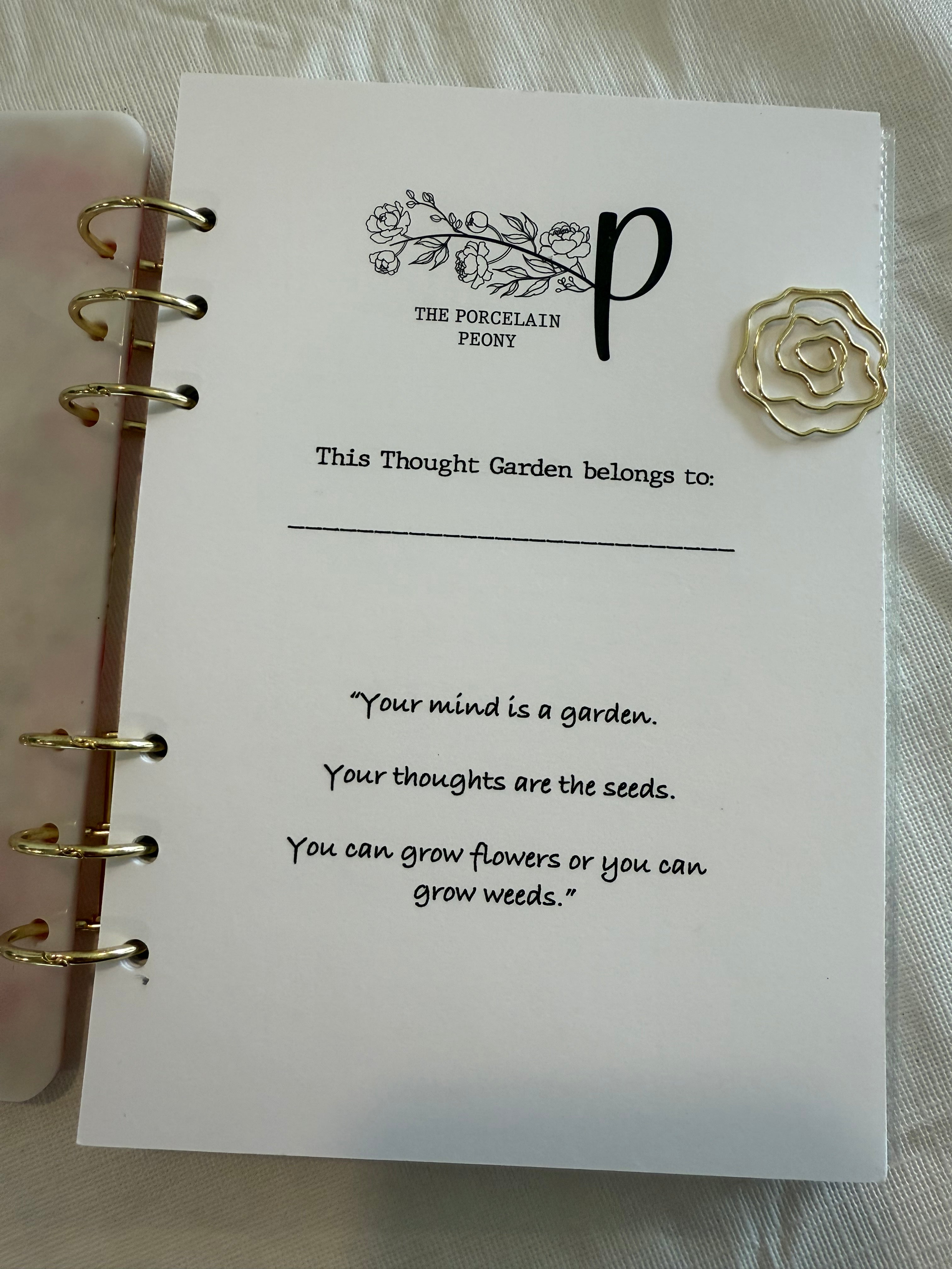 Timeless Peony - The Rose Quartz Collection