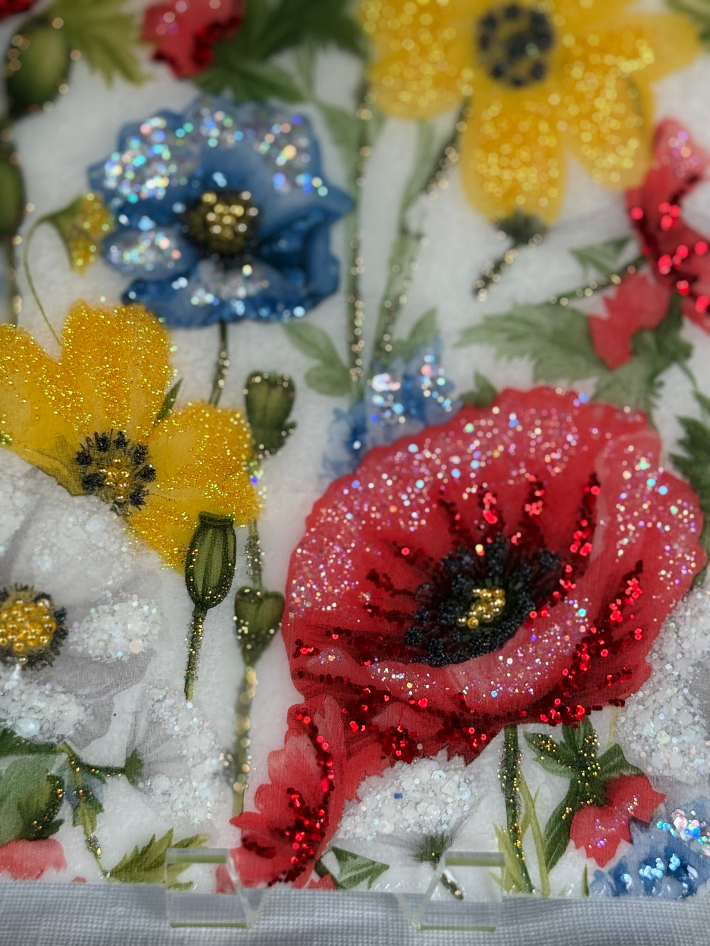 Sparkling Poppies - The Yellow Topaz Collection